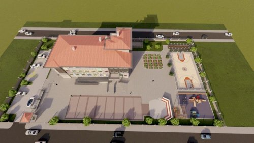 8 Derslik ilk Okul Projesi